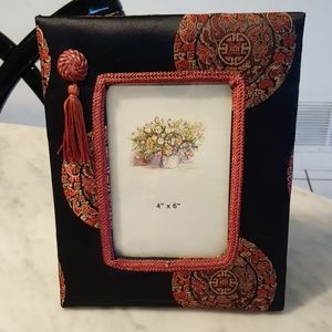 Oriental Picture Frame with tasske